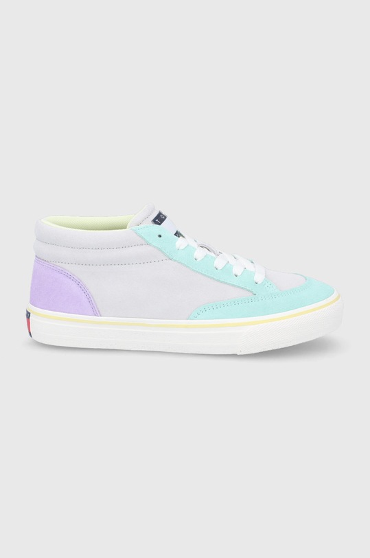 Tommy Jeans - Pantofi de piele intoarsa plată multicolor EN0EN01628PSU