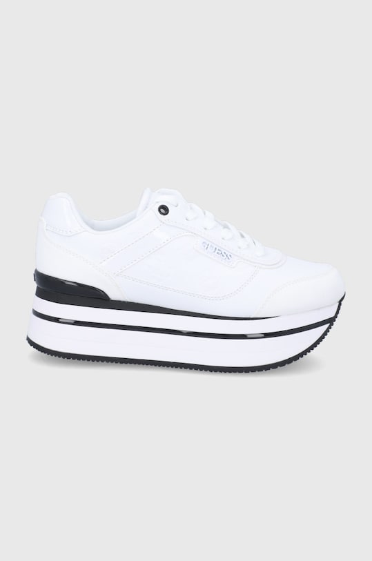 Guess Pantofi HANSIN textil alb FL5HNS.PEL12.WHT
