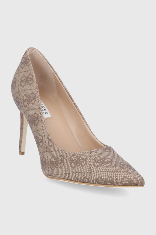 Lodičky Guess PIERA2 FL5P2I.FAL08.BEIBR hnědá AW23