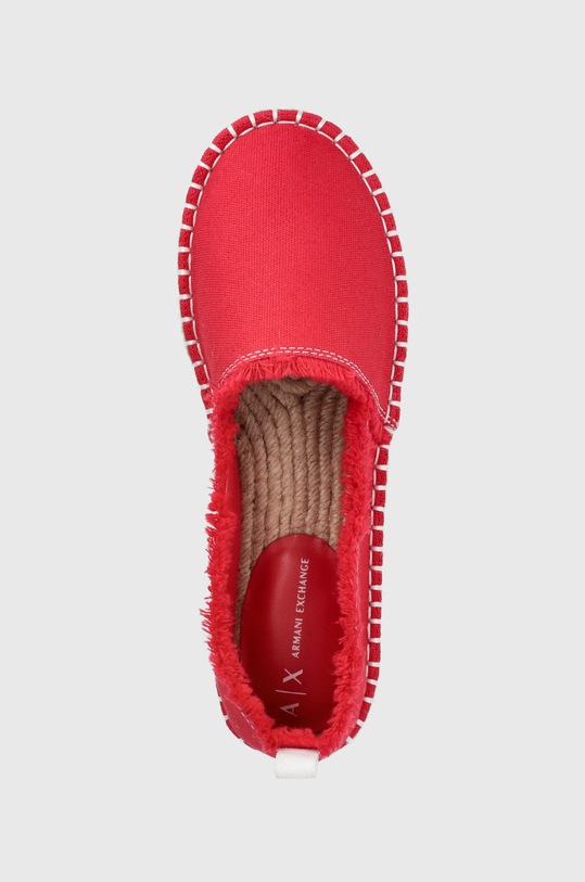 Espadrilky Armani Exchange červená XDS002.XV428.00035