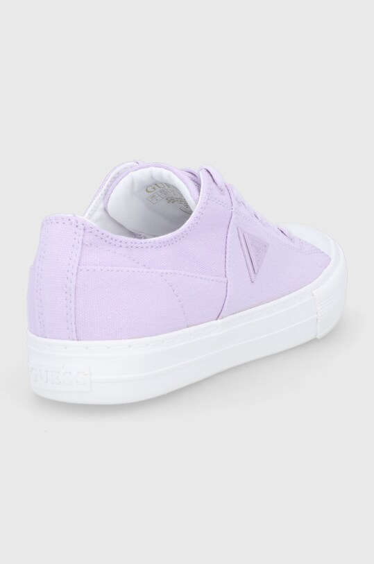 Obuwie Guess tenisówki PRANZE FL6PNZ.FAB12.LILAC fioletowy