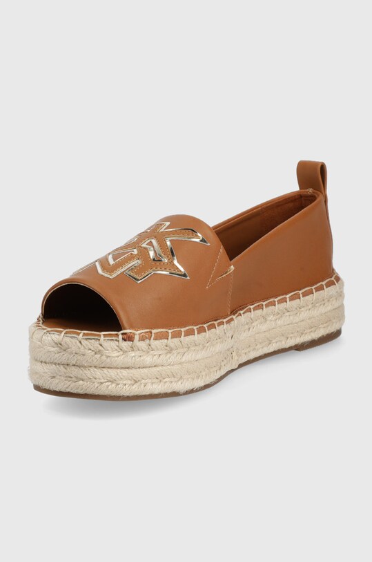 Obuwie Dkny espadryle Maddy K1271385.MADDY.COG brązowy