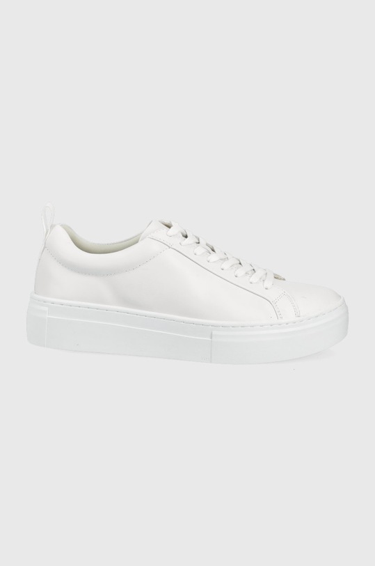 Vagabond Shoemakers sneakersy skórzane ZOE PLATFORM platforma biały 5327.201.01