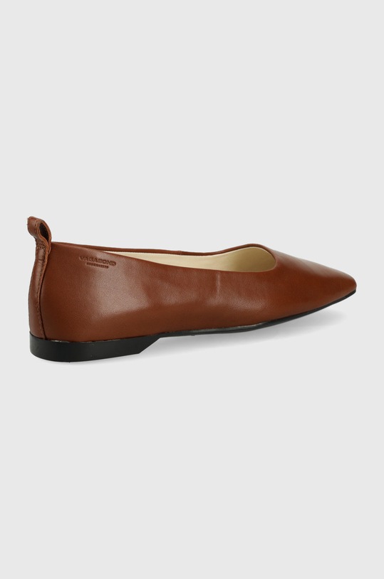 Vagabond Shoemakers baleriny skórzane DELIA 5307.201.10 brązowy SS22