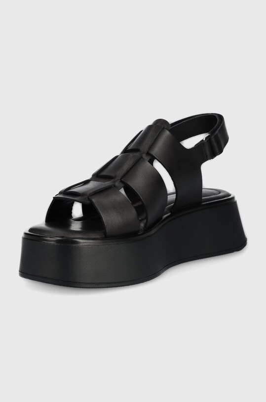 Încălțăminte Vagabond Shoemakers sandale de piele Courtney 5334.101.92 negru