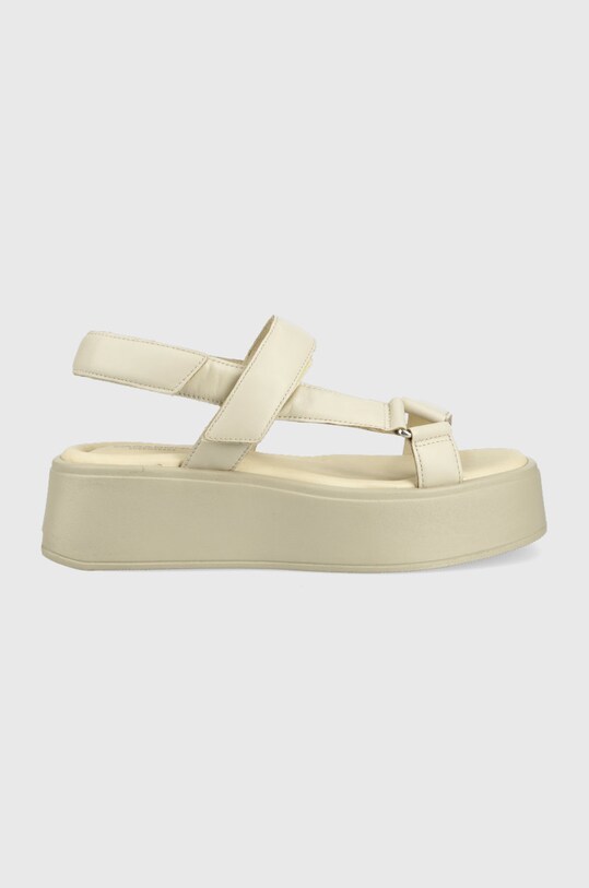 Kožené sandály Vagabond Shoemakers Courtney přírodní kůže béžová 5334.401.02