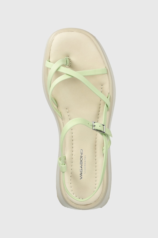 Vagabond Shoemakers sandały skórzane COURTNEY zielony 5334.701.62