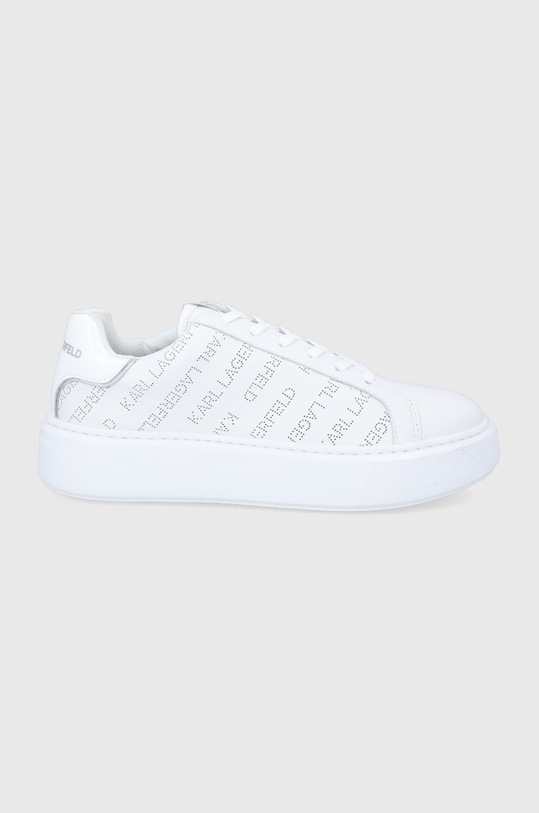 Boty Karl Lagerfeld $nzKodProduktu imitace kůže bílá KL62222.011