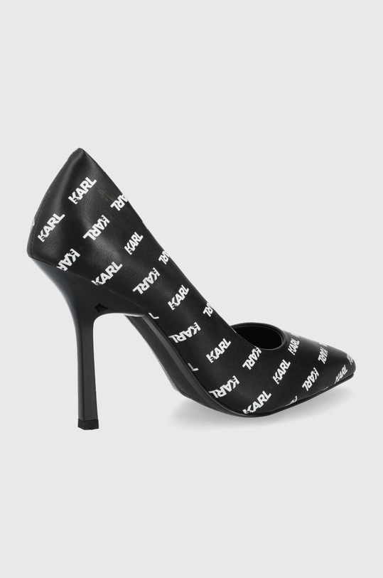 Karl Lagerfeld szpilki skórzane SARABANDE KL30914A.001 KL30914A.001 czarny SS22