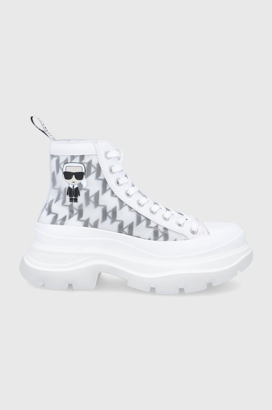 Karl Lagerfeld tenisi Luna textil alb KL42959.H11