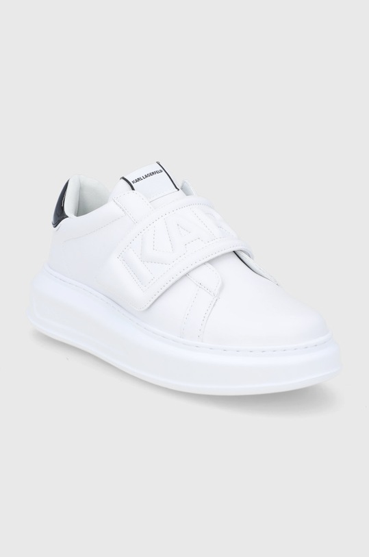 Karl Lagerfeld buty skórzane KAPRI KL62537.011 KL62537.011 biały SS22