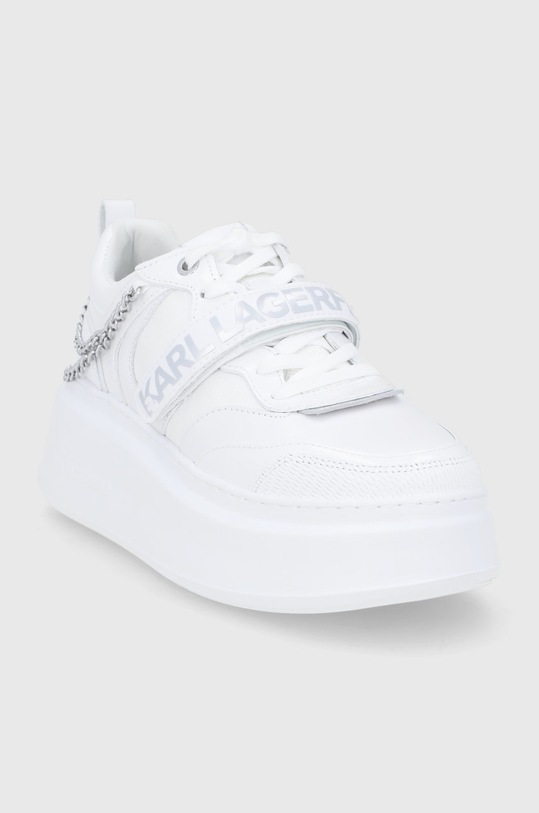 Karl Lagerfeld pantofi Anakapri KL63540.01S alb SS22