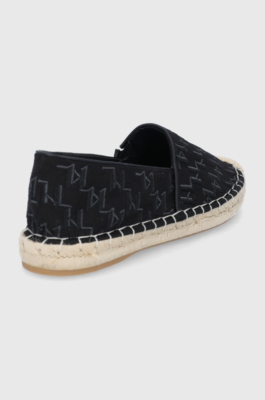 Obuwie Karl Lagerfeld espadryle KAMINI KL80112.900 KL80112.900 czarny