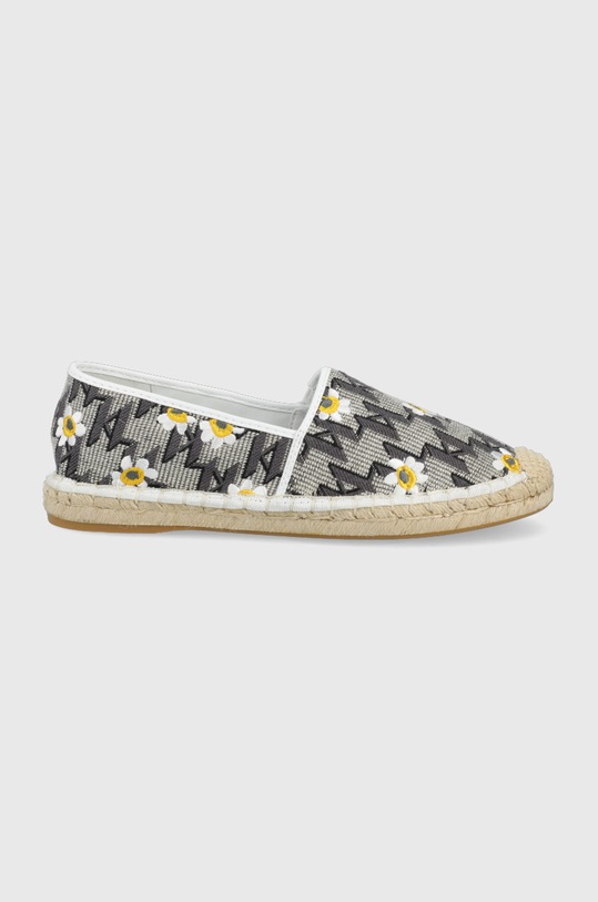 Karl Lagerfeld espadrile KAMINI textil gri KL80122.9LE