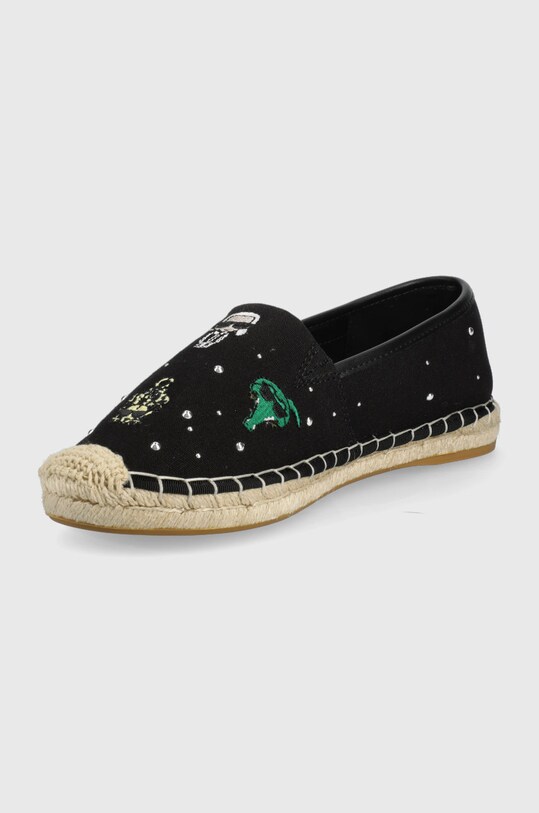 Обувки Еспадрили Karl Lagerfeld Kamini KL80124.90M черен