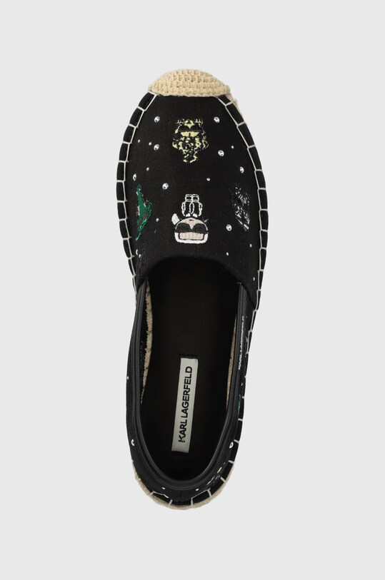 Еспадрили Karl Lagerfeld Kamini черен KL80124.90M