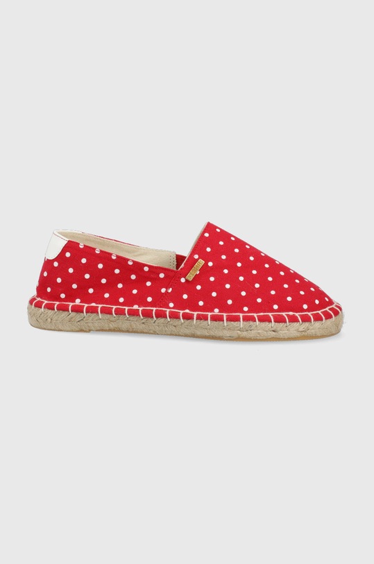 Big Star espadryle tekstylny czerwony JJ274866