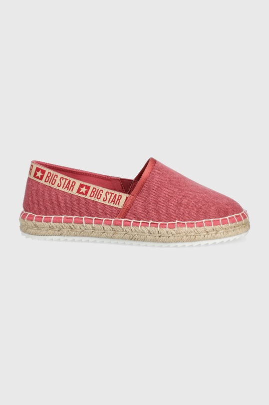 Big Star espadrile textil roz JJ274880