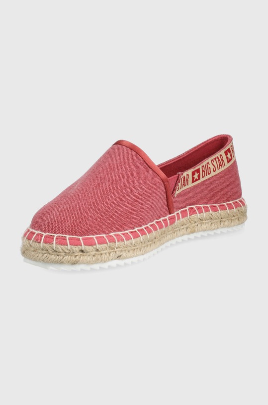 Încălțăminte Big Star espadrile JJ274880 roz