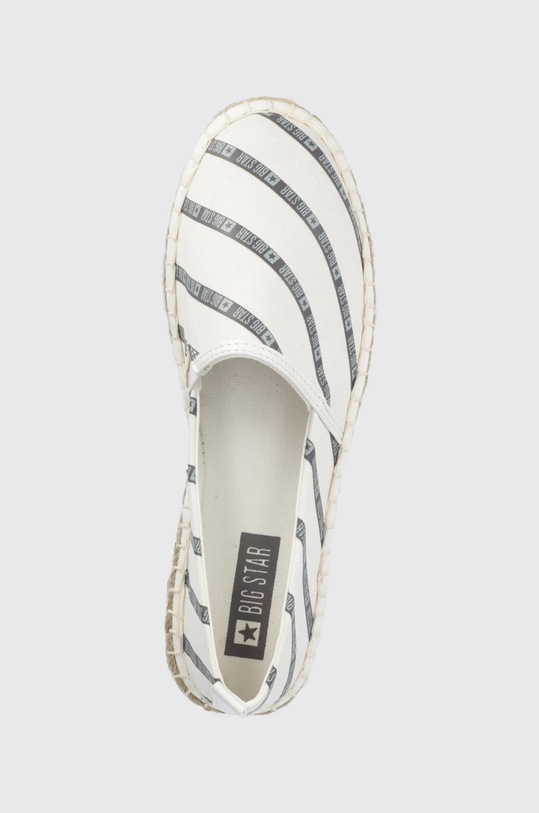 Big Star espadryle biały JJ274959
