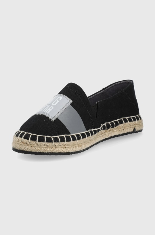 Obuwie Big Star espadryle JJ274963 czarny