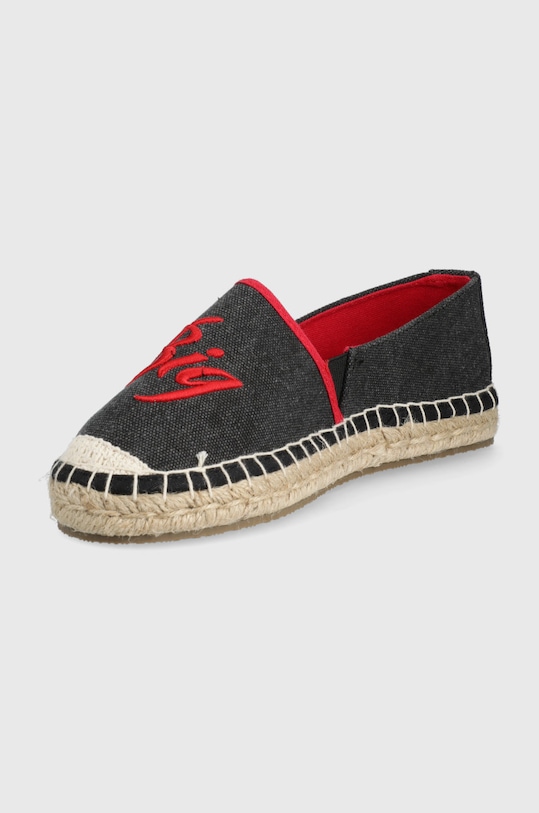 Obuwie Big Star espadryle JJ274972 czarny