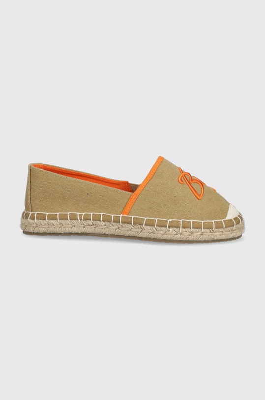 Big Star espadryle tekstylny beżowy JJ274974