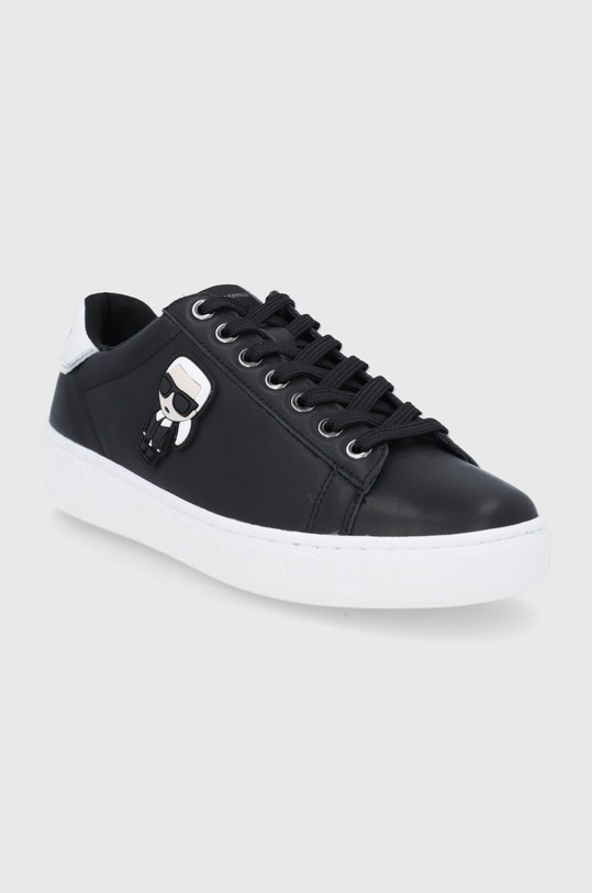 Karl Lagerfeld buty skórzane KUPSOLE III KL61030A.000 czarny SS22