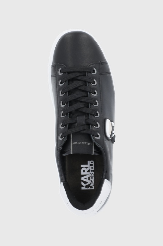 Karl Lagerfeld buty skórzane KUPSOLE III czarny KL61030A.000