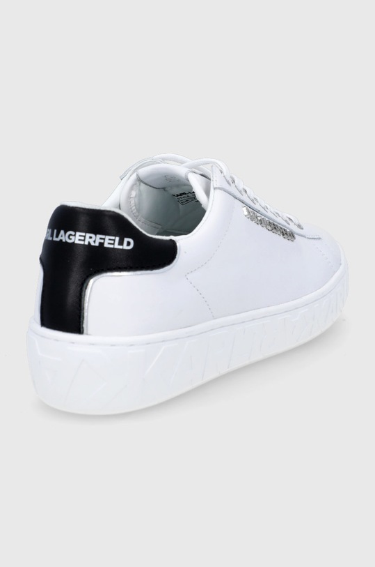 Încălțăminte Karl Lagerfeld pantofi Kupsole Iii KL61020.011 alb