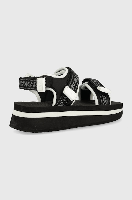 Karl Lagerfeld sandały VELOCITA WEDGE KC KL81905.Y01 czarny SS22