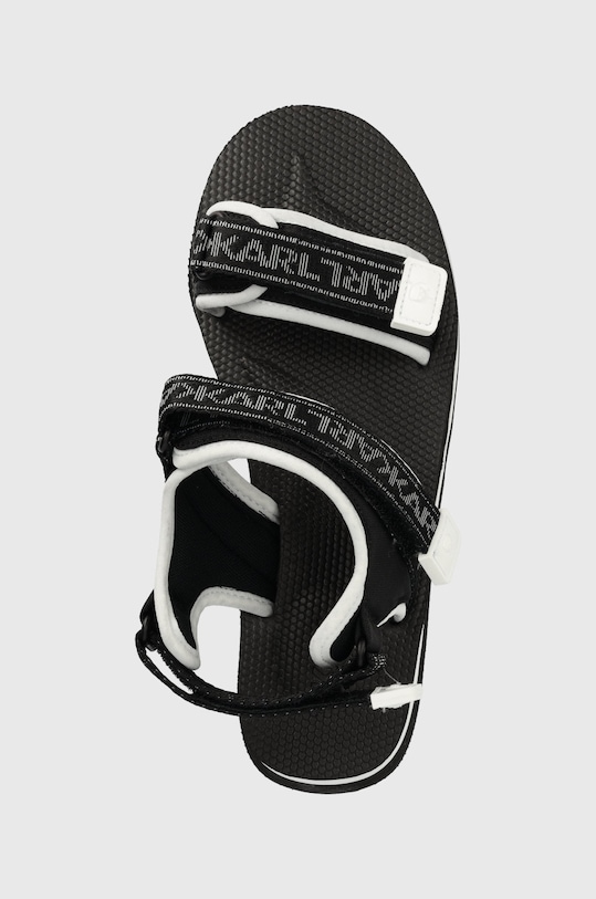 Karl Lagerfeld sandały VELOCITA WEDGE KC czarny KL81905.Y01