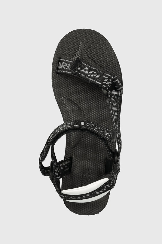 Sandále Karl Lagerfeld VELOCITA HI WEDGE čierna KL82900.Y01