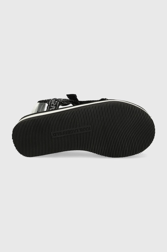 Sandále Karl Lagerfeld VELOCITA HI WEDGE KL82900.Y01 čierna