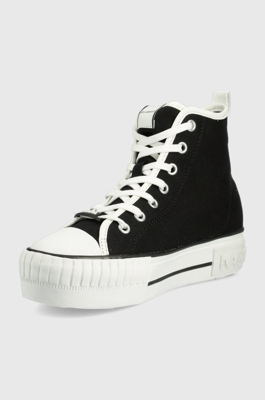 Obuwie Karl Lagerfeld trampki KAMPUS MAX KL60450.900 czarny