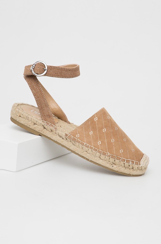 Liu Jo espadryle zamszowe VERA 01 SA2271PX020S1853 brązowy SS22