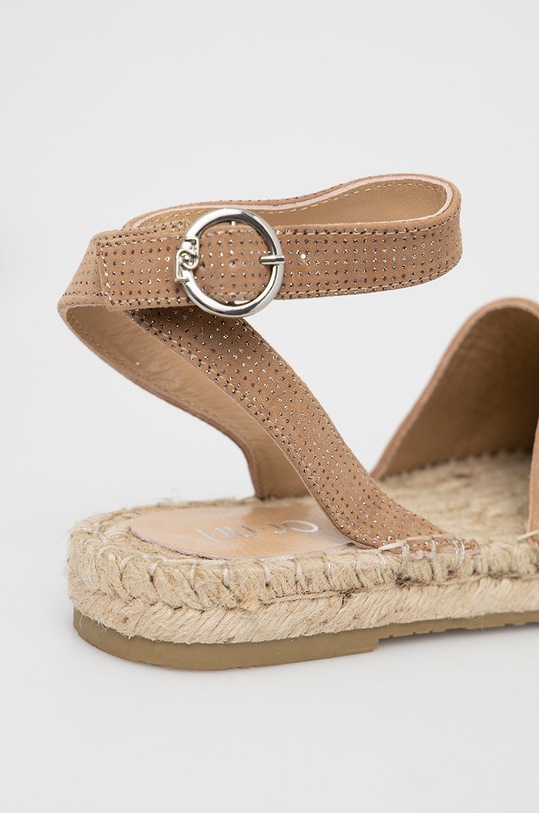Obuwie Liu Jo espadryle zamszowe VERA 01 SA2271PX020S1853 brązowy