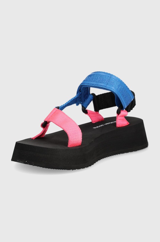 Obuwie Calvin Klein Jeans sandały YW0YW00557.01T YW0YW00557.01T niebieski