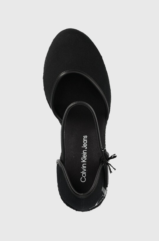 Calvin Klein Jeans espadryle YW0YW00569.BDS czarny YW0YW00569.BDS
