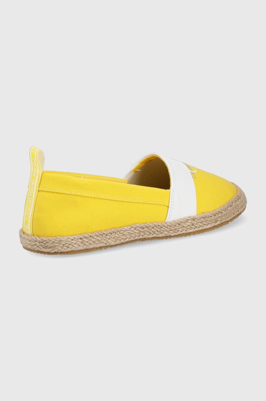 Calvin Klein Jeans espadryle YW0YW00576.ZCU YW0YW00576.ZCU żółty SS22