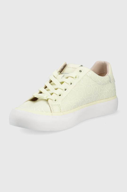 Obuwie Calvin Klein tenisówki HW0HW00797.0LL żółty