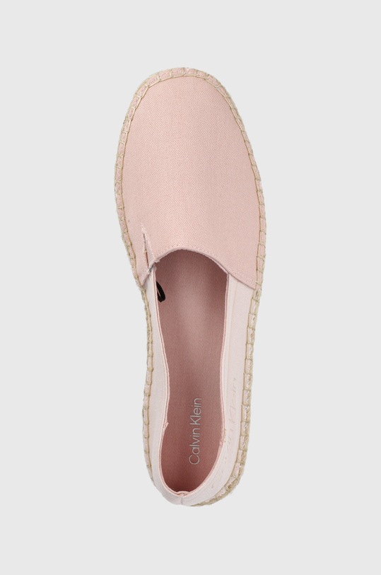 Espadrilky Calvin Klein růžová HW0HW00738.TER