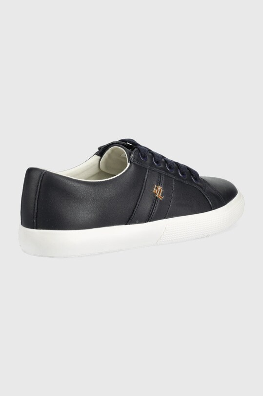 Kožená obuv Lauren Ralph Lauren Janson II 802849533001.410 tmavomodrá AA00