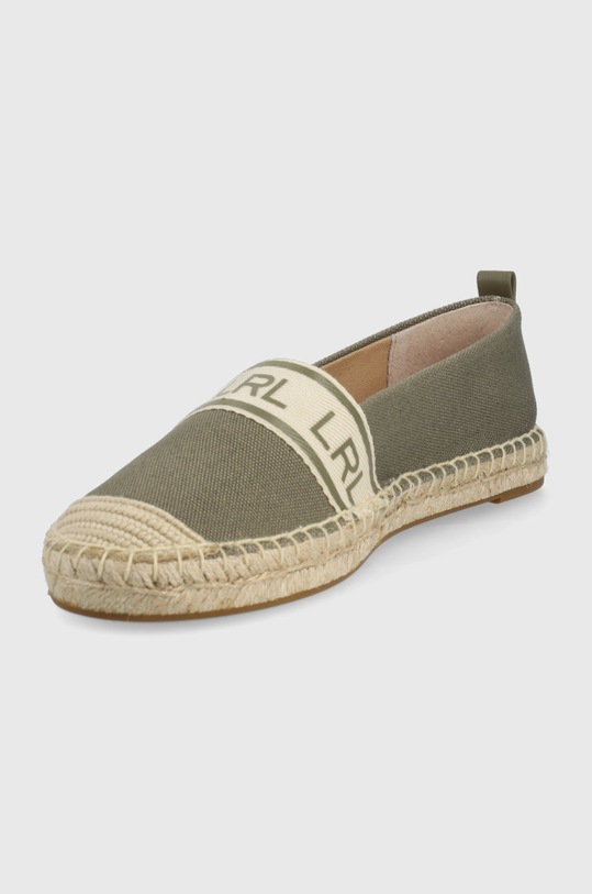 Obuwie Lauren Ralph Lauren espadryle CAYLEE 802824652007.300 802824652007.300 zielony