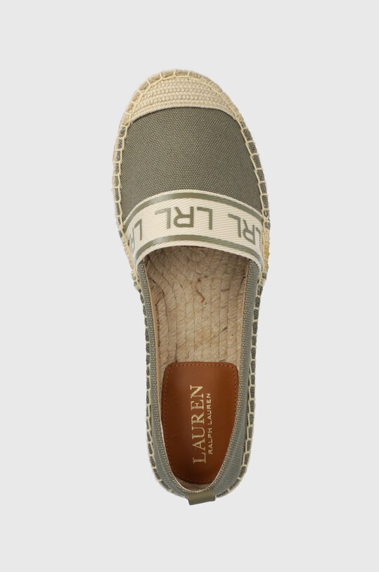Lauren Ralph Lauren espadryle CAYLEE 802824652007.300 zielony 802824652007.300
