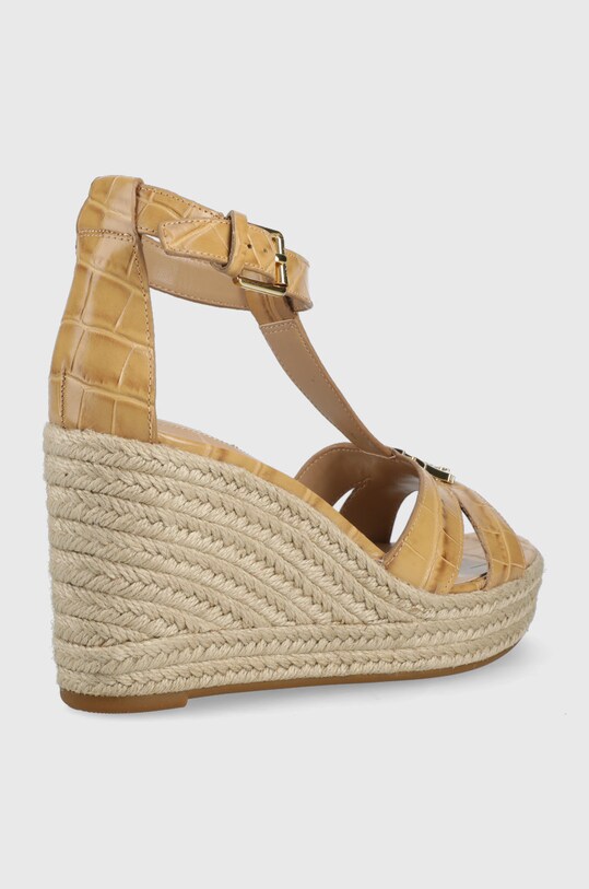 Δερμάτινα σανδάλια Lauren Ralph Lauren Hale 802860851001.101 μπεζ SS22