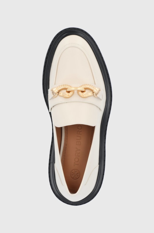 Кожени мокасини Tory Burch бежов 87254.191