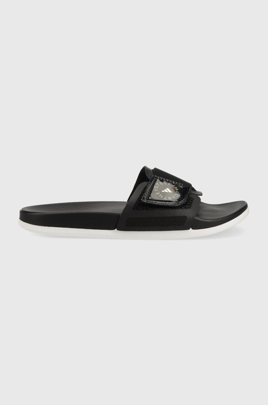 adidas by Stella McCartney klapki tekstylny czarny GX3122