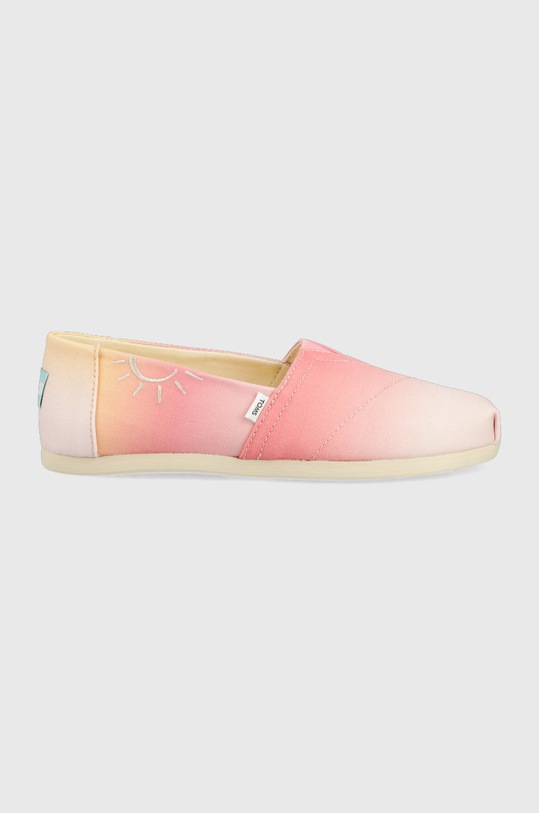 Toms espadryle Alpargata tekstylny różowy 10017823