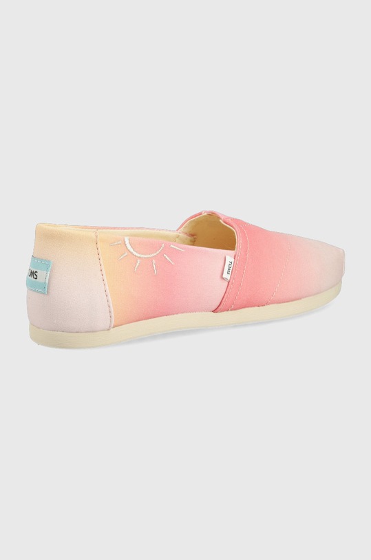 Toms espadryle Alpargata 10017823 różowy SS22
